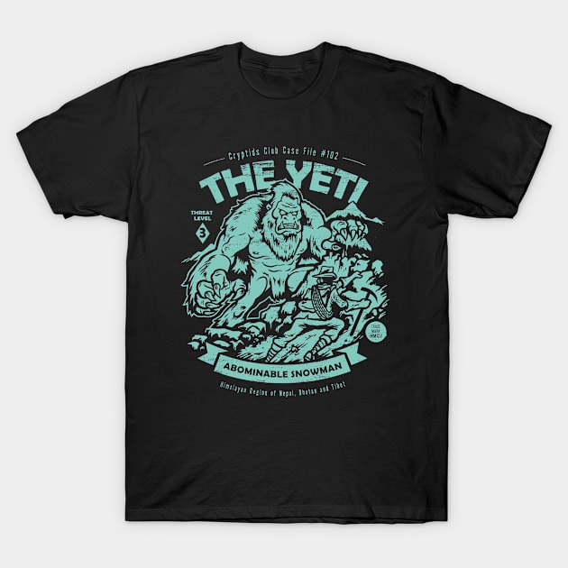 Yeti T-Shirt by heartattackjack